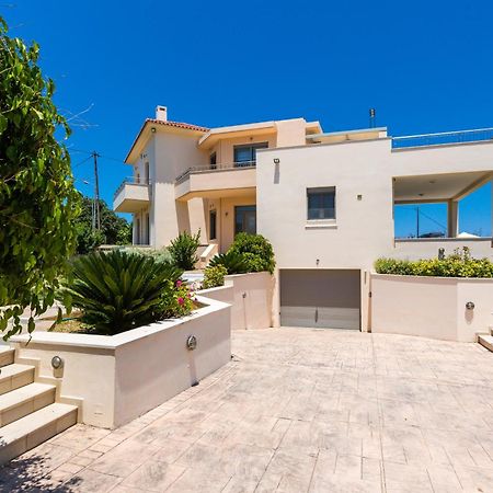 Deluxe Villa Ianthos - Outdoor Hot Tub & Kids Pool Gállos Zewnętrze zdjęcie