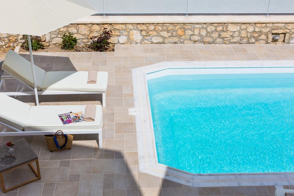 Deluxe Villa Ianthos - Outdoor Hot Tub & Kids Pool Gállos Zewnętrze zdjęcie